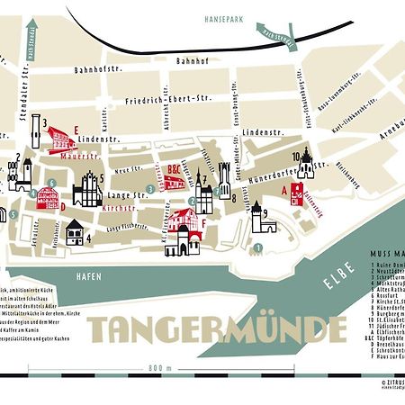 Apartamento Toepferhof 1 Tangermünde Exterior foto